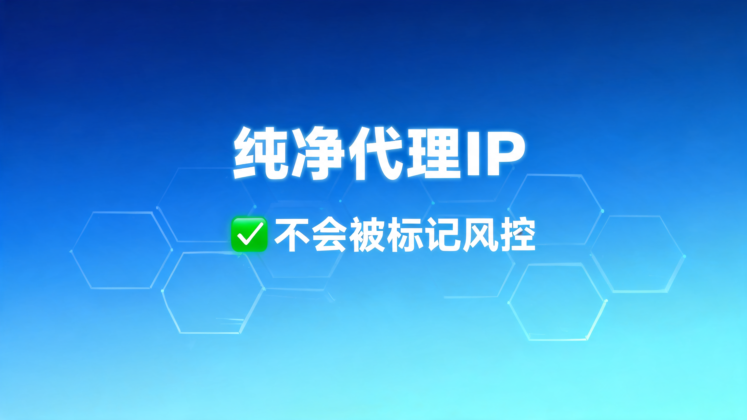 纯净代理IP不会被标记风控？